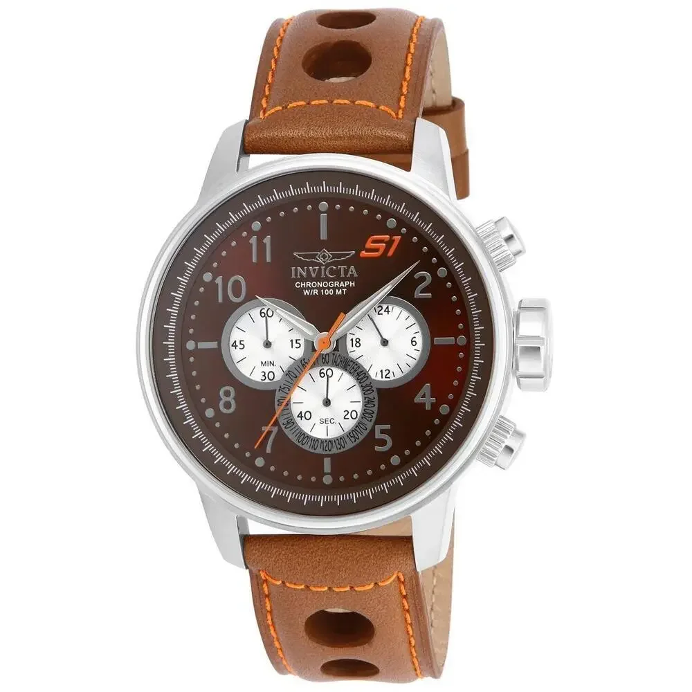 NWT Invicta 16015 S1 Rally | Multifunction | Brown | Men's Watch